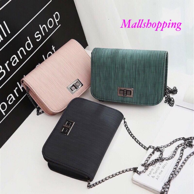 (COD) TAS WANITA SLING BAG FASHION IMPORT TAS SELEMPANG WANITA MALL SHOPPING