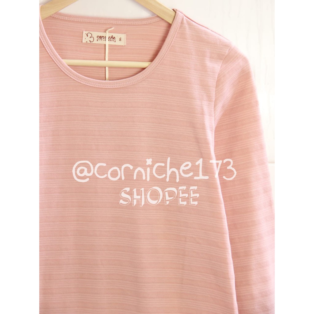 Corniche Airy Tee Pink - TS33142