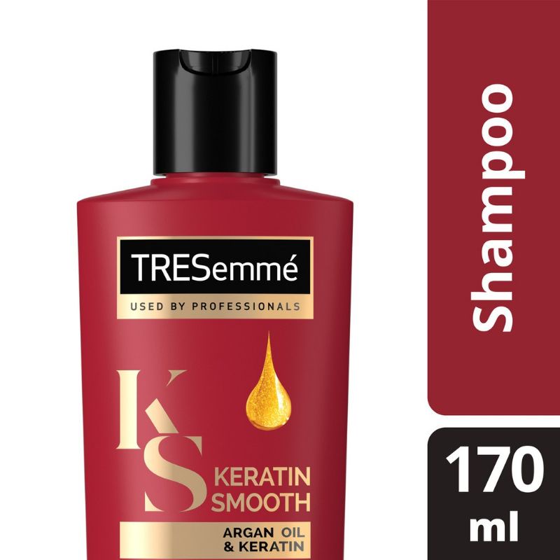 Sampo Tresemme keratin smoth