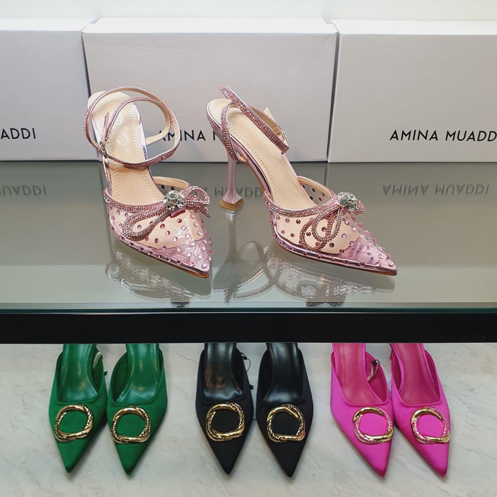 [ NEW ] AMINA MUADDI 750 - SNR Heels 11cm