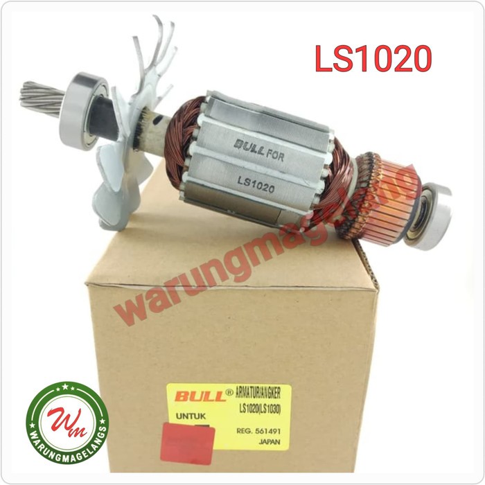 RKY ARMATURE BULL ANGKER FOR MESIN MITRESAW LS1020 LS1030 LS 1020 1030 BURUAN