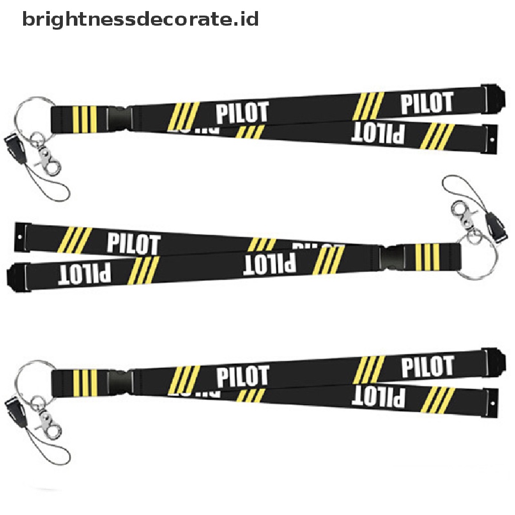 [birth] remove before flight fashion pilot lanyards for key neck strap id card badge gym [ID]