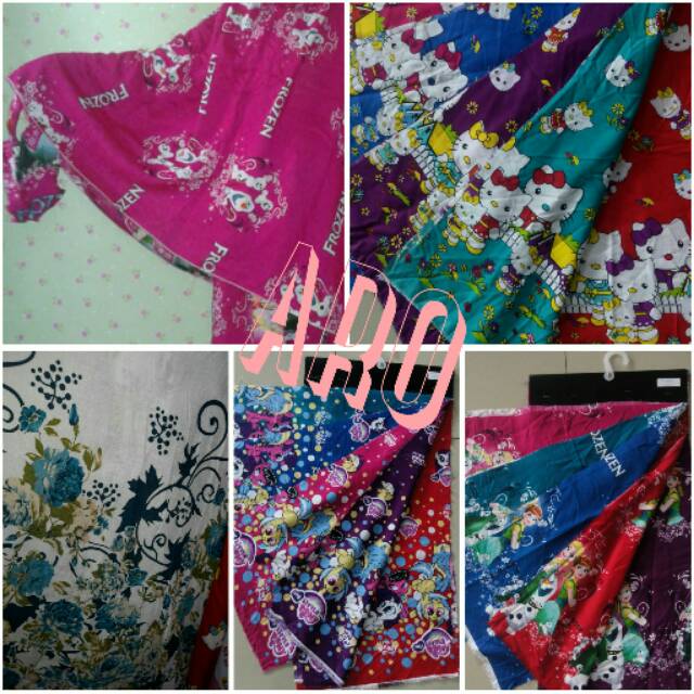 MUKENA ANAK BALI KARAKTER /BUNGA