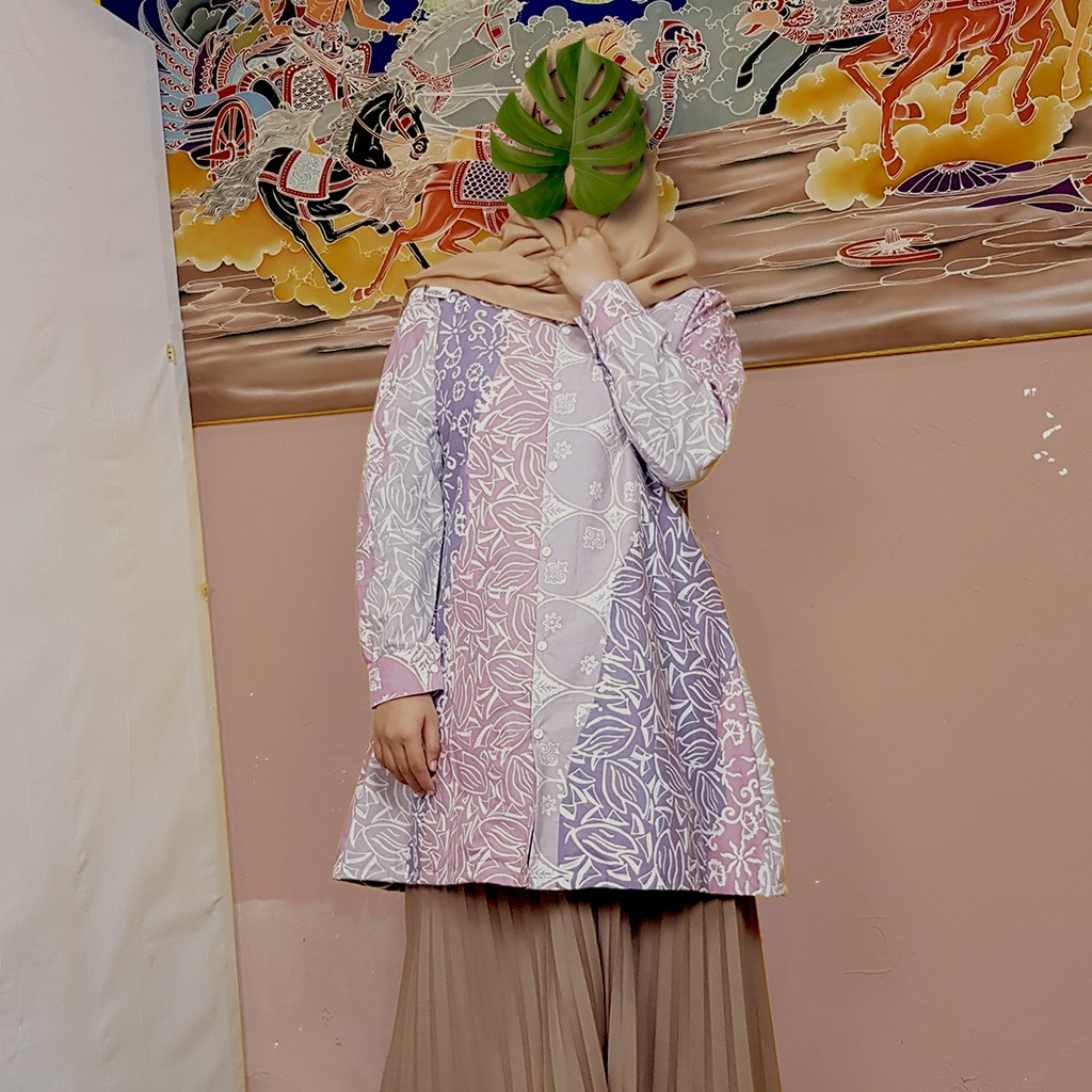 Atasan Tunik Batik Premium Tali Shopee Indonesia Atasan Tunik Batik Premium Tali Shopee Indonesia