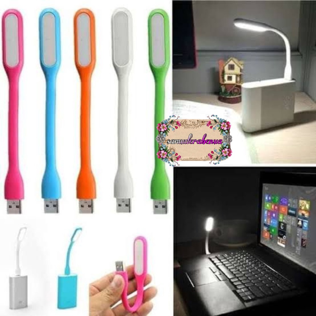LAMPU LED SIKAT GIGI USB FLEXIBEL Emergensi/BACA/TIDUR/Emergeny Lamp TERANG NON PACKING ORIGINAL SB2971