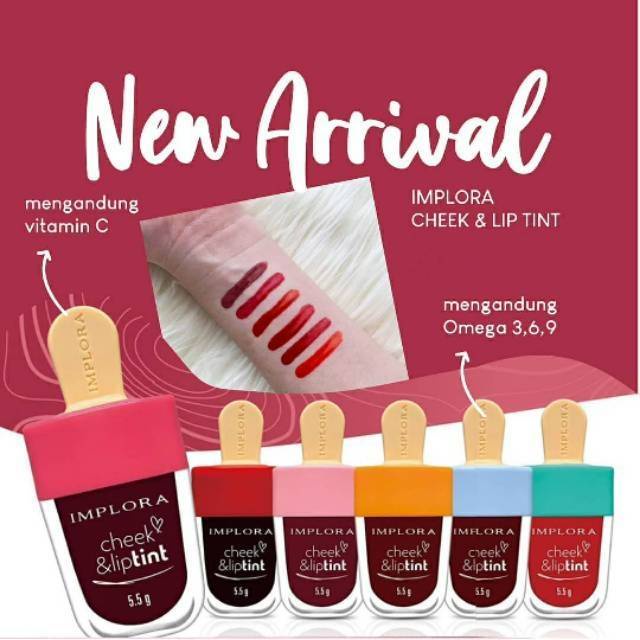 IMPLORA Cheek &amp; Liptint 5.5g | lip tint implora (VHJKT)