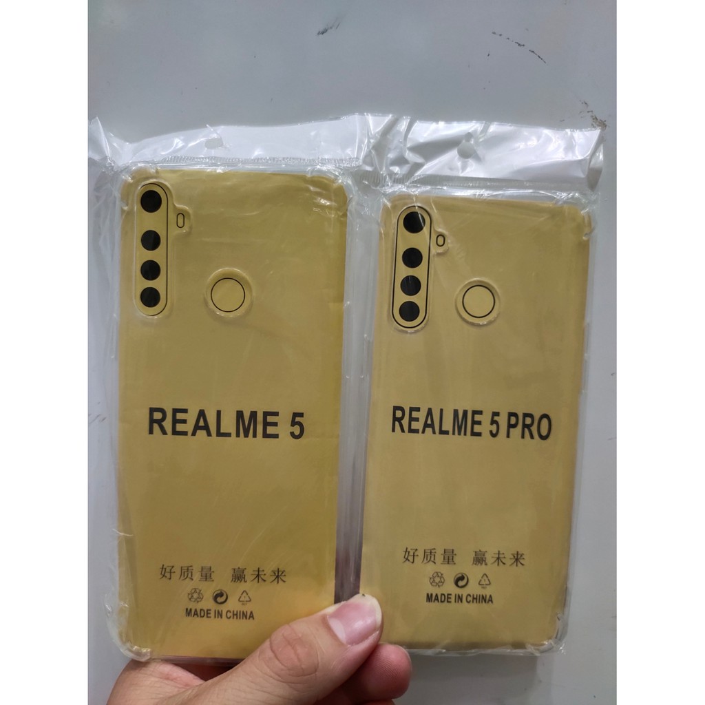 Anticrack Realme 2 2 Pro 3 3 Pro 5 5 Pro 5i 5S Silikon Case Bening Lembut Lentur Transparan Lembut