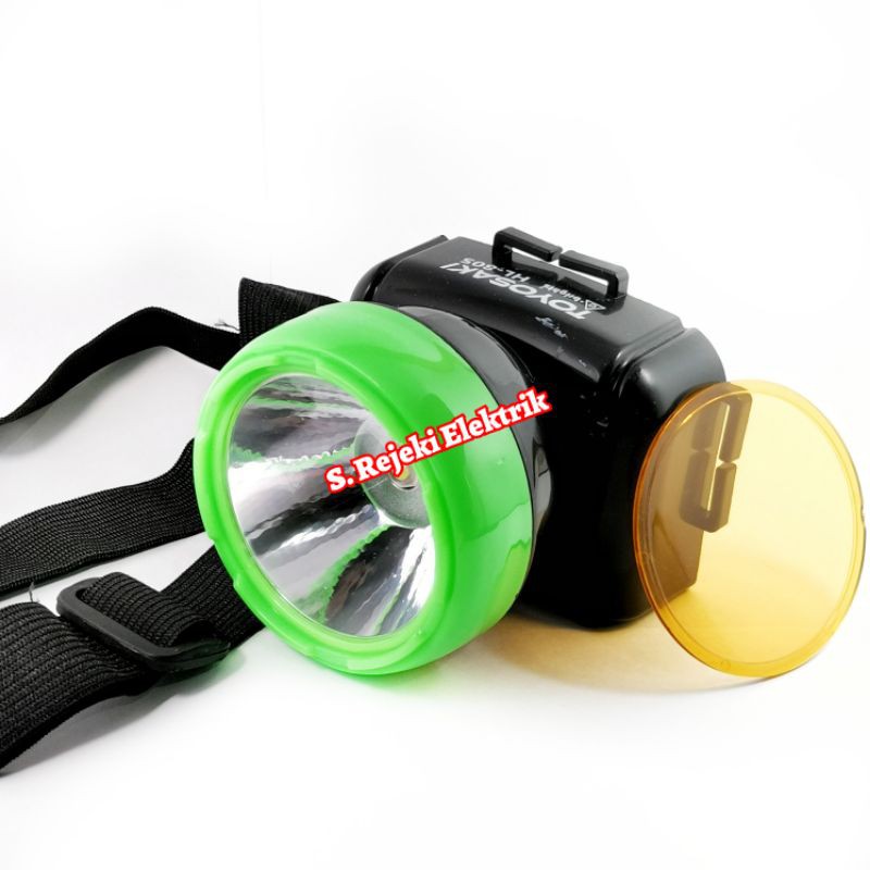 Toyosaki Lampu Senter Kepala/Headlamp LED Outdoor Luar HL-805 Camping Mapala