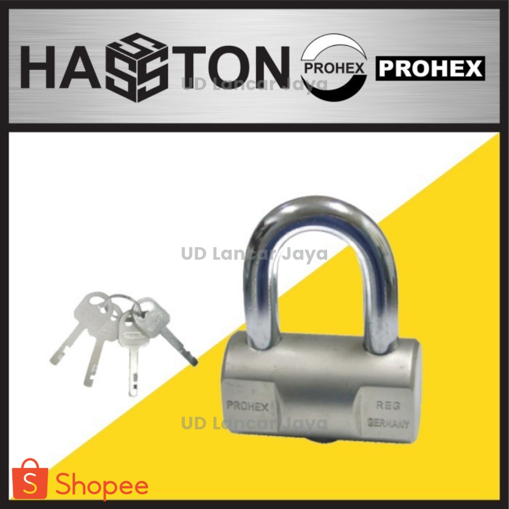 HASSTON PROHEX Gembok Model Bulat 40mm (1250-400)