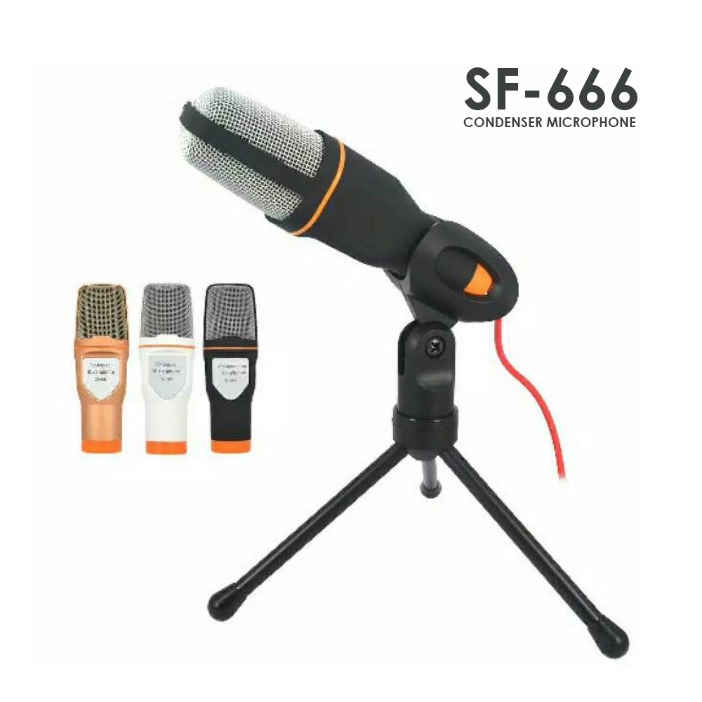 Microphone SF-666 Condenser Mic with Tripod