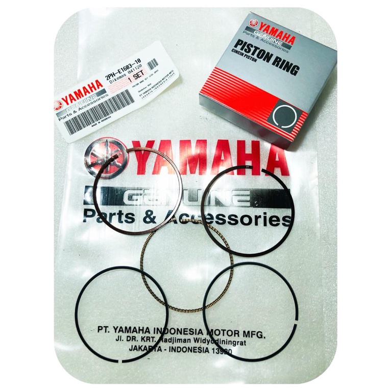 RING PISTON RING SEHER YAMAHA MIO M3 FINO MIO Z MIO S 125  KODE 2PH ORIGINAL YAMAHA BARU