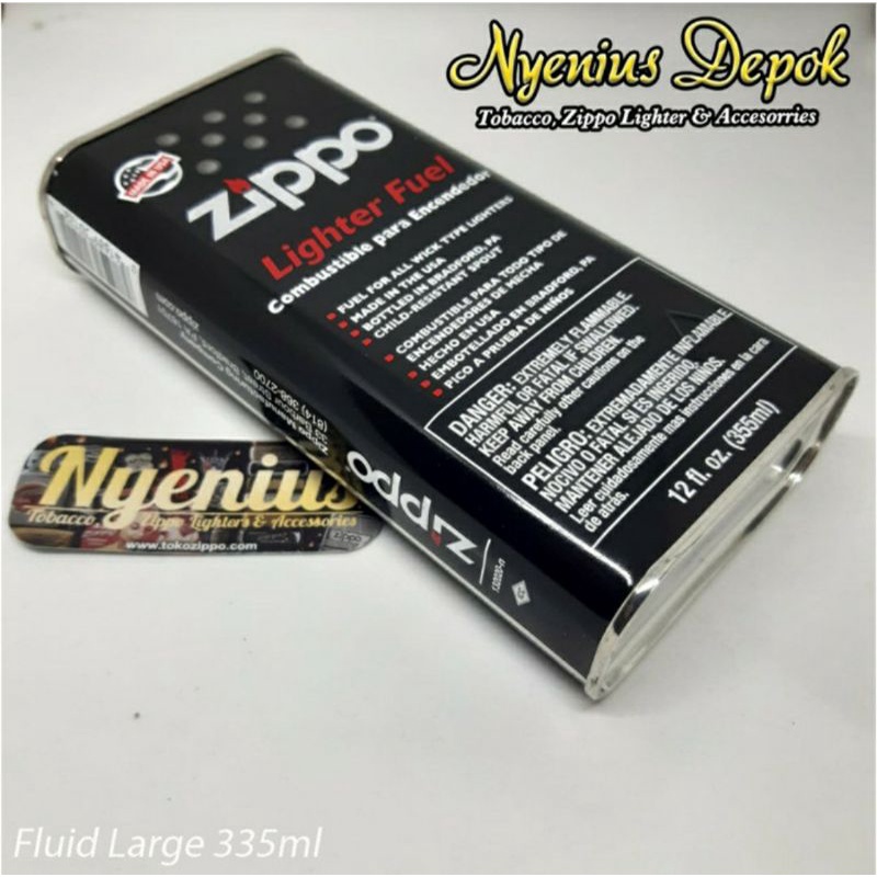 Fluid Large 355ml, Minyak Zippo