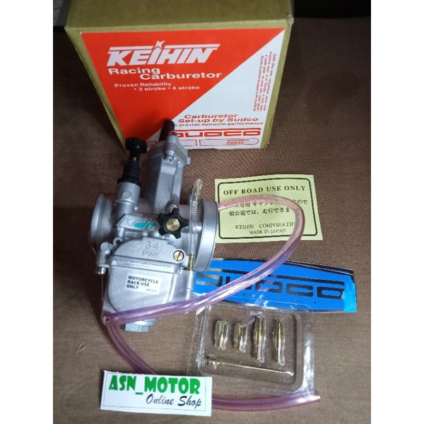 Karburator Karbu PWK Keihin kehin SUDCO  UK 24,26,28,30 .32.34 bonus Pilot Main jet dan jarum-PWK UK 34