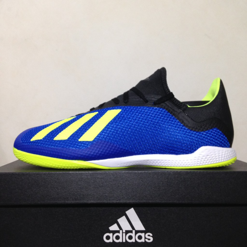SALE Sepatu Futsal Adidas X Tango 18.3 IN Blue Solar Yellow DB1954 Original BNIB Promoted