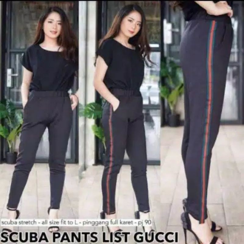 SCUBA PANTS LIST/ CELANA LUNA LIST( muat bb 40-65 kg )