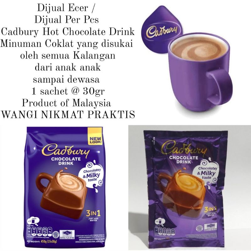 

CADBURY HOT CHOCOLATE MINUMAN COKLAT CADBURY MALAYSIA ECER