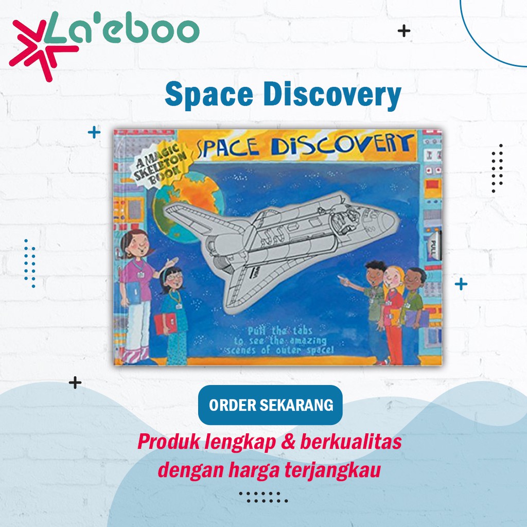 A Magic Skeleton Book: Space Discovery | Buku Pengetahuan Luar Angkasa Anak