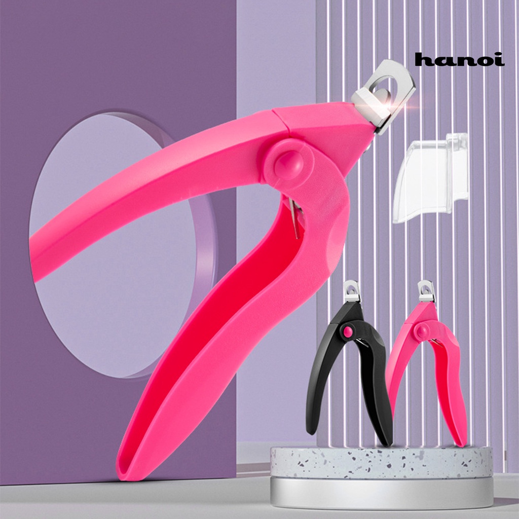 HQTM_U Shape Manicure Tools Plastic Professional Ergonomic Design Nail Trimmer Clipper for Manicurists