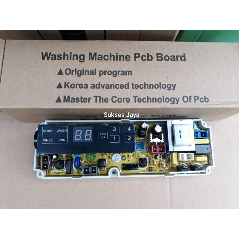 Modul Pcb Mesin Cuci Daimitsu DIW-859SSA DIW858