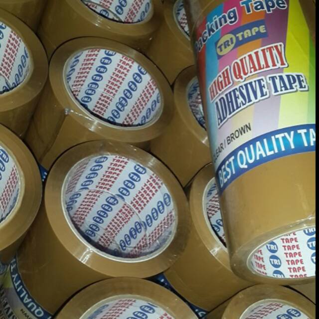 

Lakban Coklat TRITAPE 2 inch 48 mm x 80 yard - lakban murah