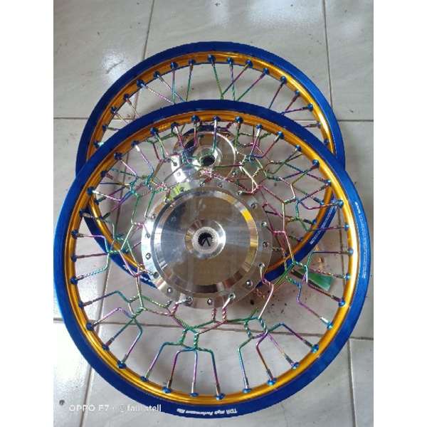 velg 17 beat Vario Scoopy jari jari kepang ring TDR