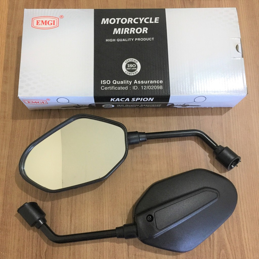 Spion Motor Honda MEGA PRO TIGER VERZA CB150R Model Standart Kualitas Ori merk EMGI 9230