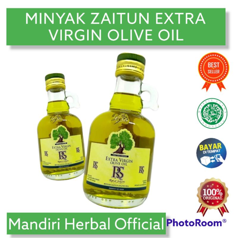 

Minyak zaitun RS extra virgin 250ml Original Asli 100%