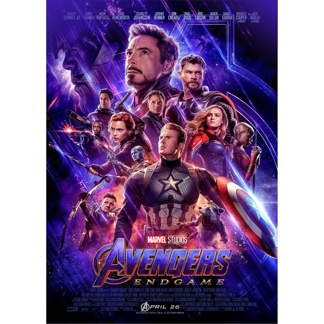 Kaset DVD Avengers_Endgame (2019)