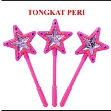 MAINAN ANAK MAGIC WAND ATAU TONGKAT BINTANG PERI MAINAN ANAK PEREMPUAN