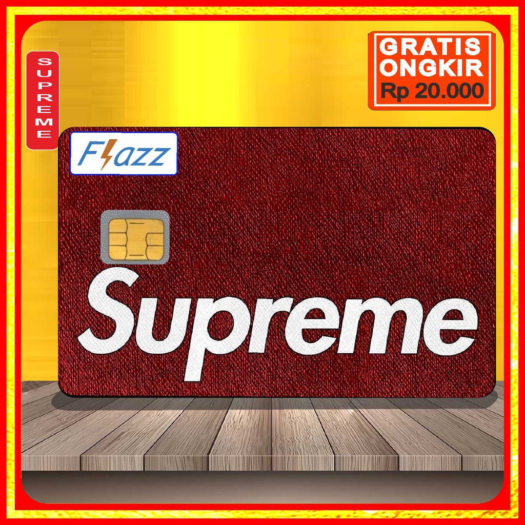

Stiker Skin Kartu atm Card Supreme