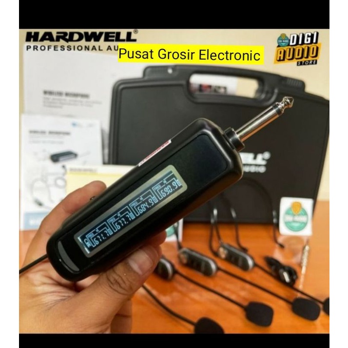 MIC JEPIT HARDWELL C4 MICROPHONE  WIRELESS C 4
