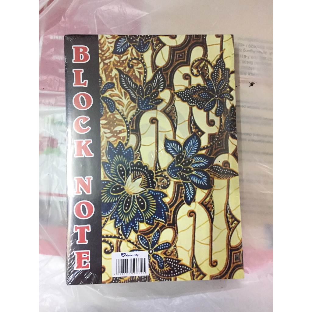 

12 biji / BLOKNOTE BATIK A5-27 lbr OCI