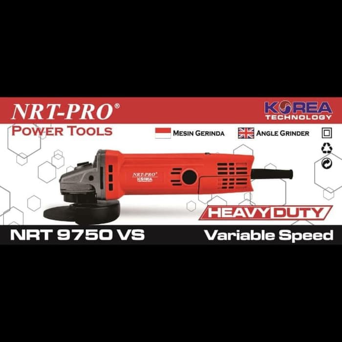 Mesin Gerinda Poles Variable Speed NRT PRO 9750VS