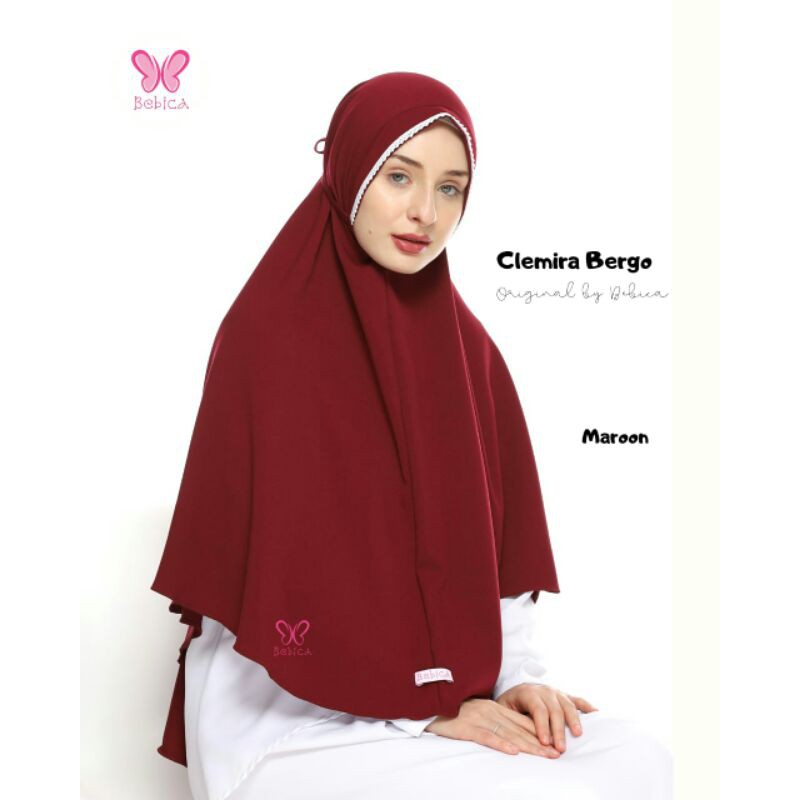Bergo clemira bebica hijab size mom