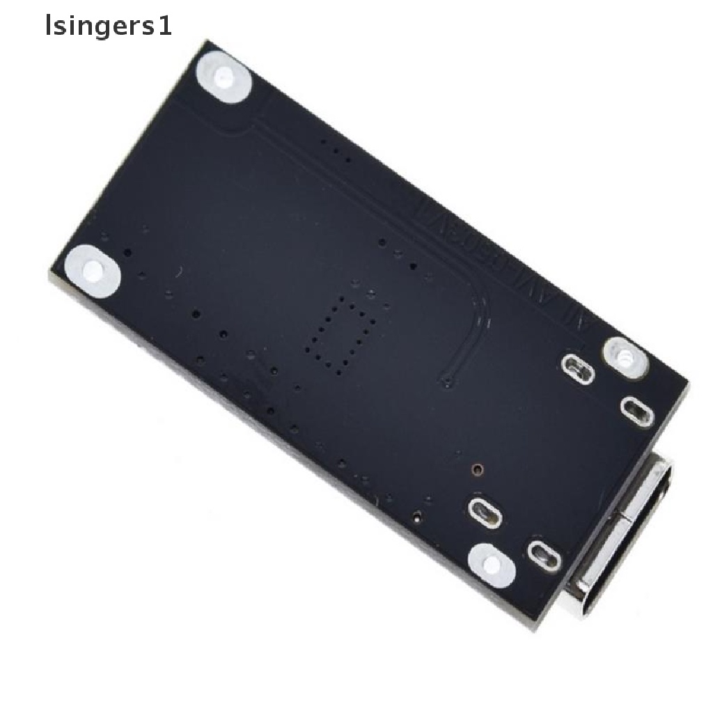 (lsingers1) Modul Board Charger Baterai Lithium Li-ion 18650 USB Tipe-C 5V 3A 3.7V