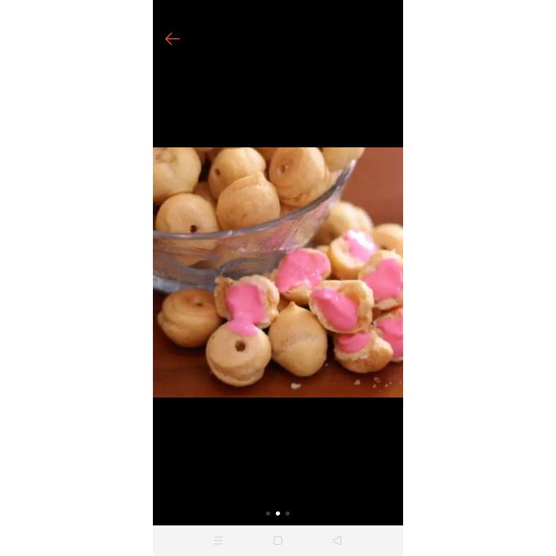 

sus kering isi glaze strawberry 1 kg