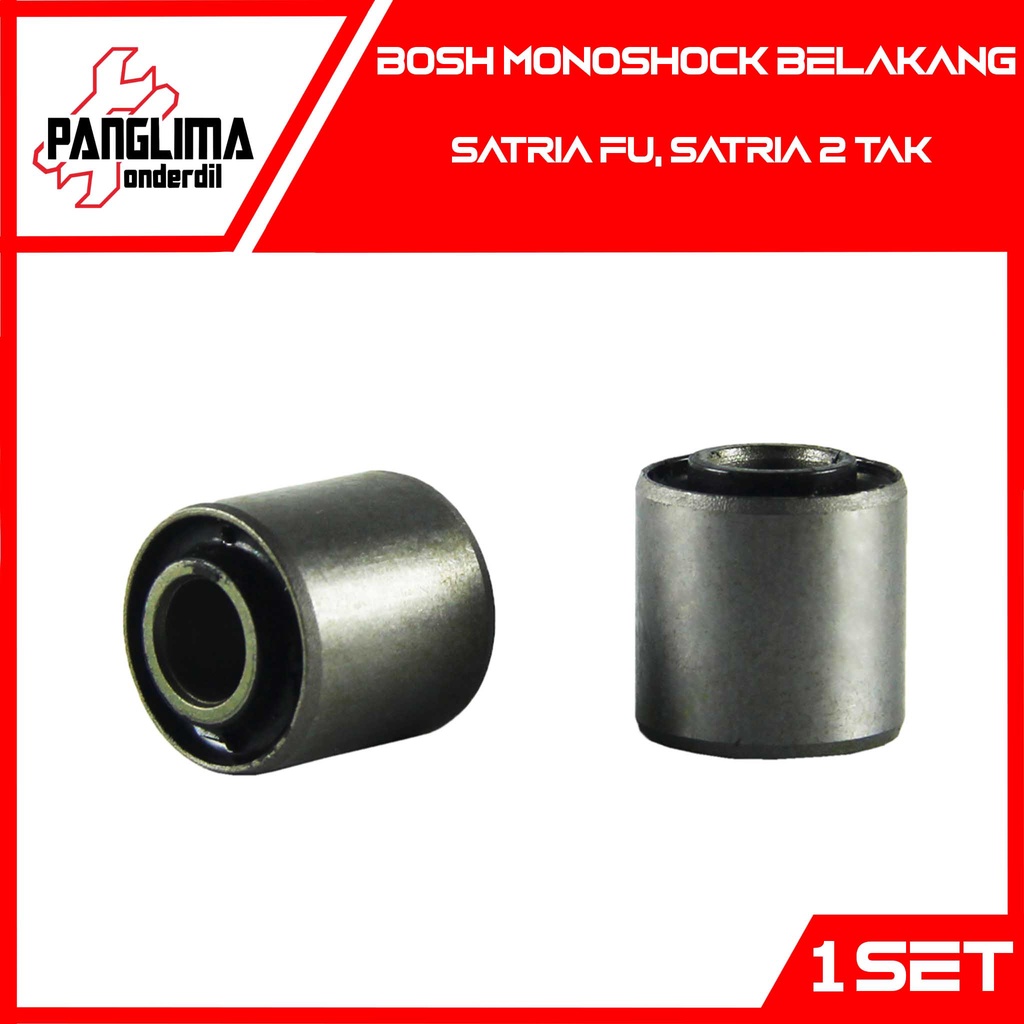 Bosh Monoshock Belakang Suzuki Satria FU-F 150-F150 &amp; Satria 2 Tak Kotak-Hiu-Lumba-LSCM Bos-Bush-Bus-Bushing Monoshok-Monosok-Mono Shock-Shok-Sok Belakang