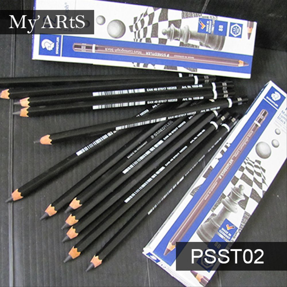 

Unik Staedtler Mars Black 8B pensil sketsa hitam Terlaris