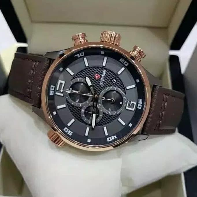 Super Sale Jam Tangan Expedition E6768M Rose Gold Ready Stock