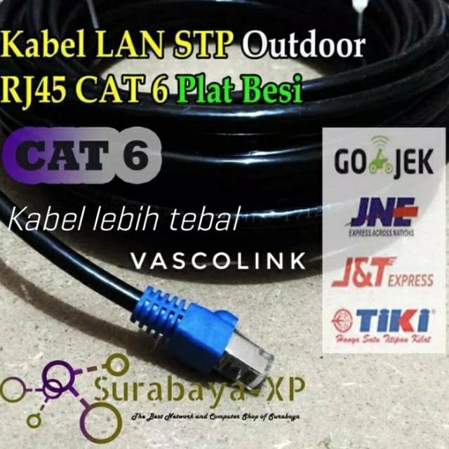 Kabel LAN 60M UTP STP FTP 60Meter 60 Meter 60Meter CAT6 Outdoor