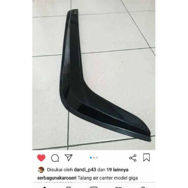 Talang air canter model giga