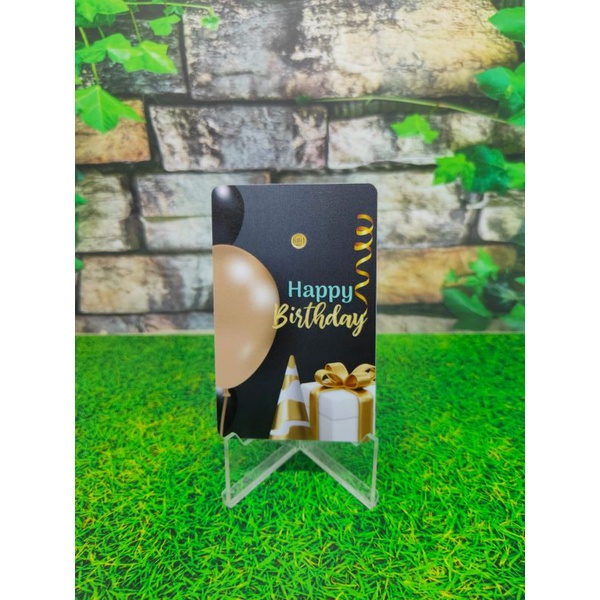 logam mulia emas 24K 0.2 gr gift series happy birthday