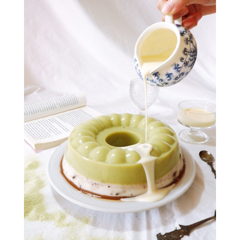 

Pudding Matcha Oreo Loyang 22cm