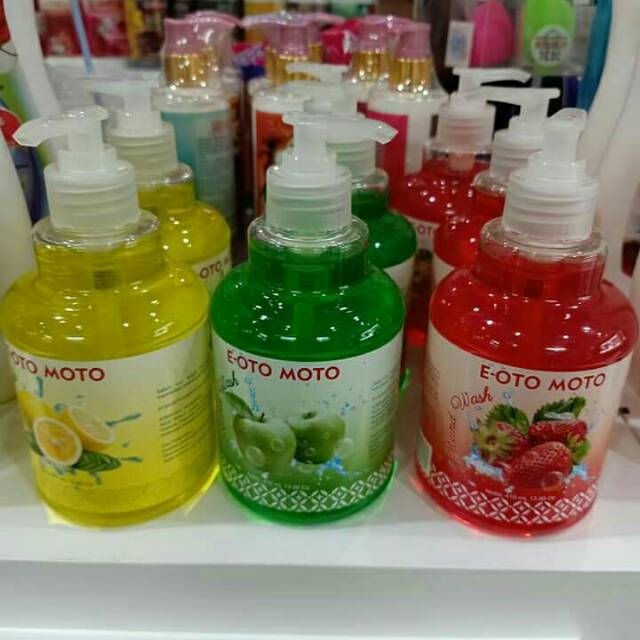 E-Oto Moto Hand Shop 400 ml apel, strawberry, lemon