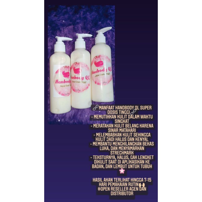 Handbody QL pemutih