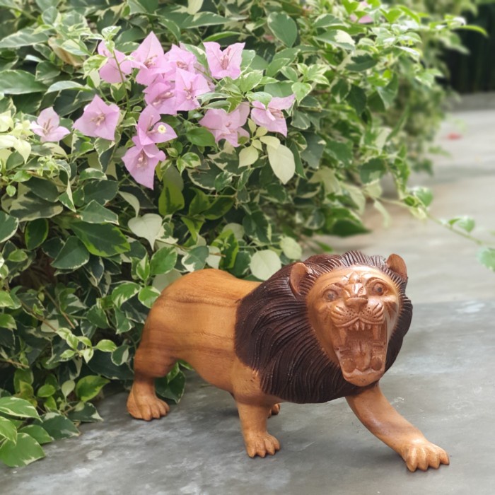 Leolle Pajangan Interior Fengshui Patung Singa simbol Penjaga yang Berwibawa