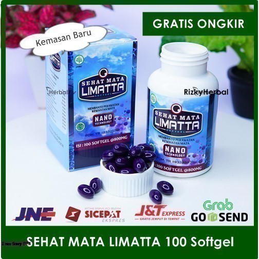 Obat Mata Katarak Glaukoma, Tukak Ulkus Kornea Penglihatan Buram - Herbal Walatra Sehat Mata Limatta