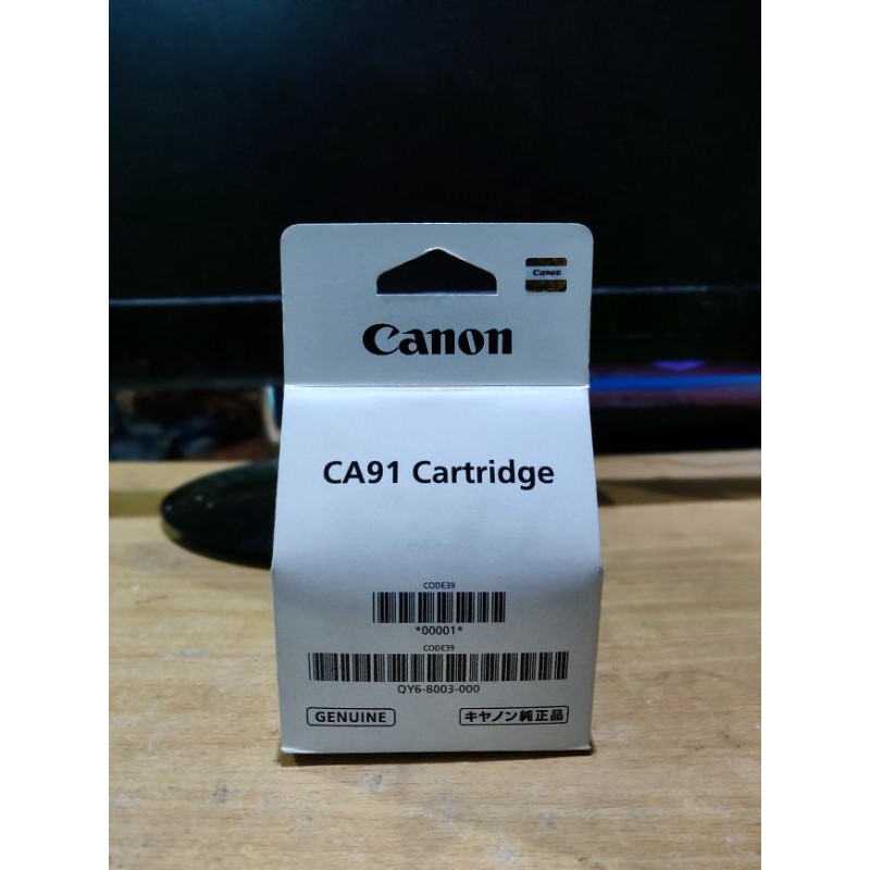 TINTA CARTRIDGE CANON CA91 BLACK ORIGINAL