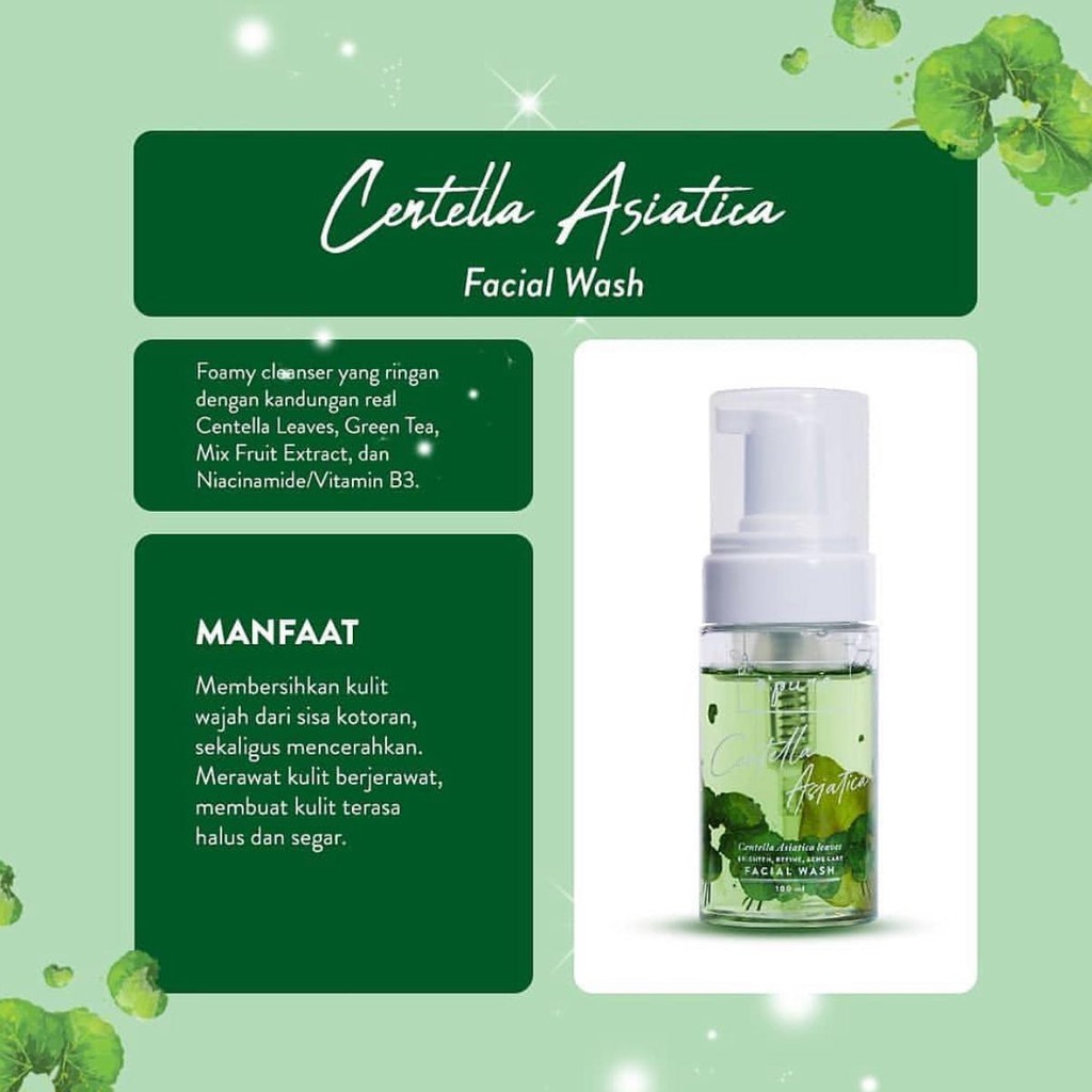 NPURE Centella Asiatica Cica | Foam Toner Essence Primer Serum Beat The Sun Powder