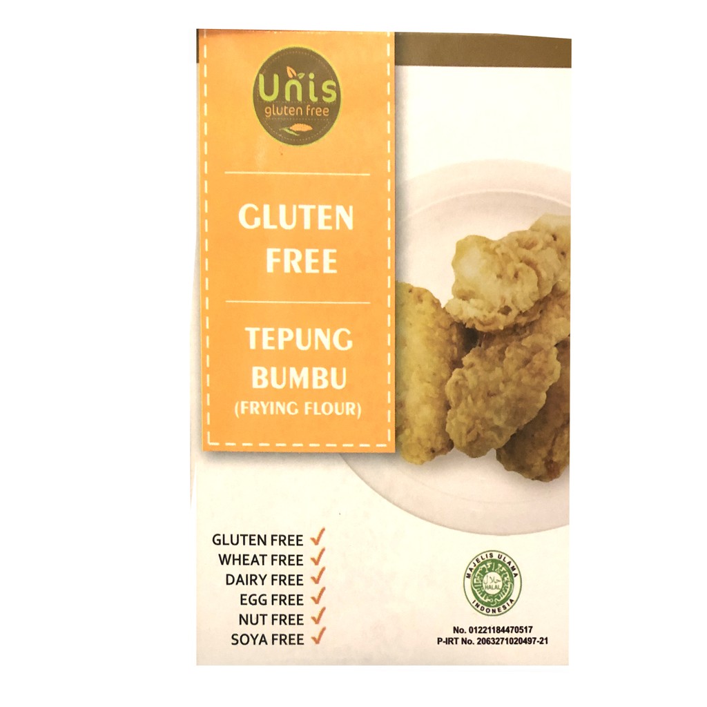 Unis Gluten Free 500gr Tepung Bumbu Frying Flour Premiks Tepung Instan Gorengan Aneka Goreng